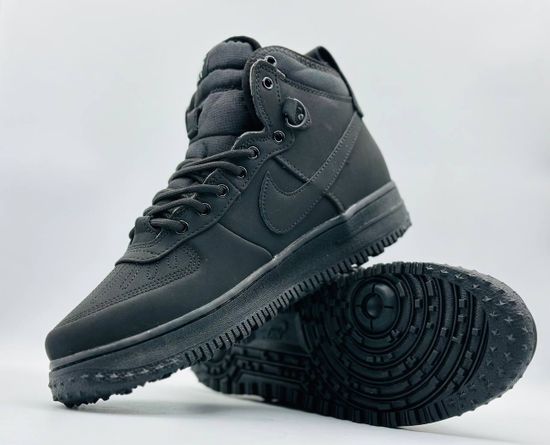 Кроссовки Nike Air Force 1 Lunar Duckboot "Black"