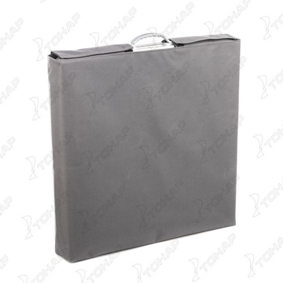 Набор мебели (СТАЛЬ) стол+4 табурета (чехол/Velcro) Green (Т-FS-21407+21124-SG-1) Helios пр-во Тонар