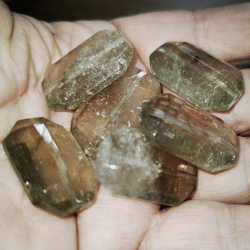 Бусина Багет раухтопаз