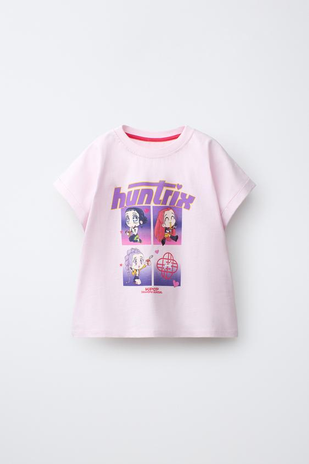 ZARA ПИЖАМА KPOP DEMON HUNTERS™ NETFLIX ©, ЦВЕТ МАЛЬВЫ