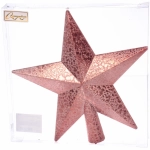 Верхушка на ёлку SHINE «Glow» 20 см, copper