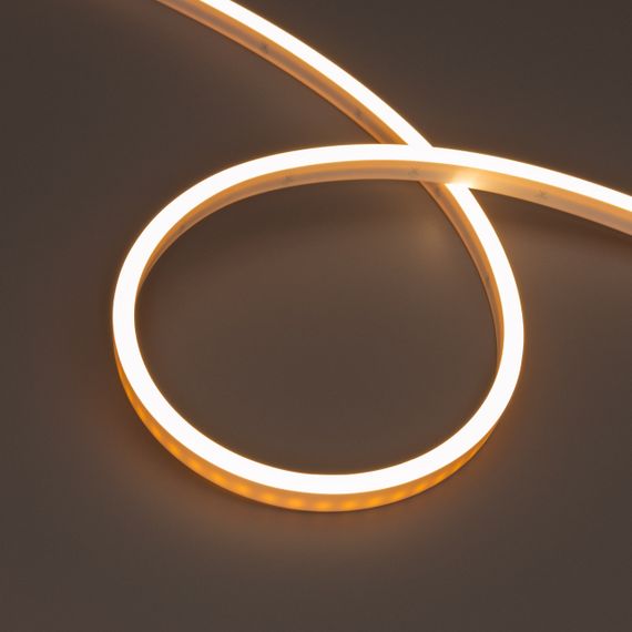 Светодиодная лента герметичная WAVE-SIDE-PU-A120-06x12mm 24V Warm2700 (8 W/m, IP68, 5m, wire x2) Arlight 052420