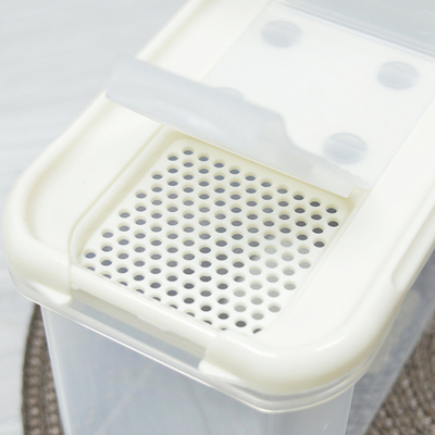 Емкость для сыпучих продуктов 0,75л "Modena" (светло-бежевый)