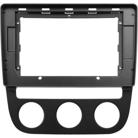 Комплект рамки с разъёмами 10"+can VW Jetta 5 2005-2010 - Car-Smart 9612
