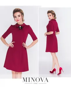 Платье 3090-бордо Minova