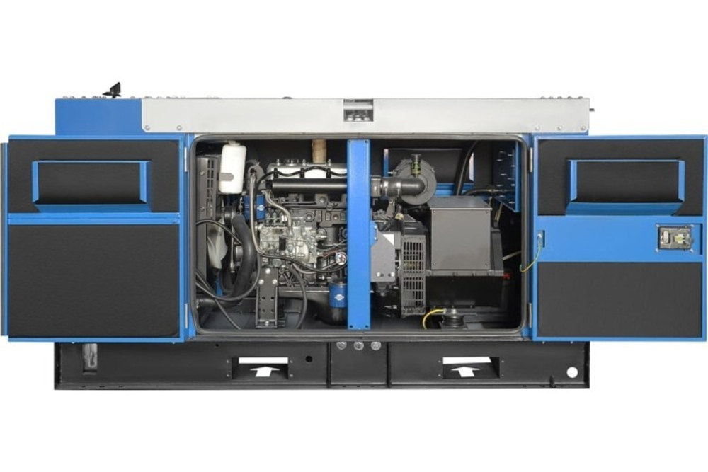 Электростанция дизельная ТСС АД- 12C-230-1PKM5 (TQC 14TS ST2) в шумозащитном кожухе 039451