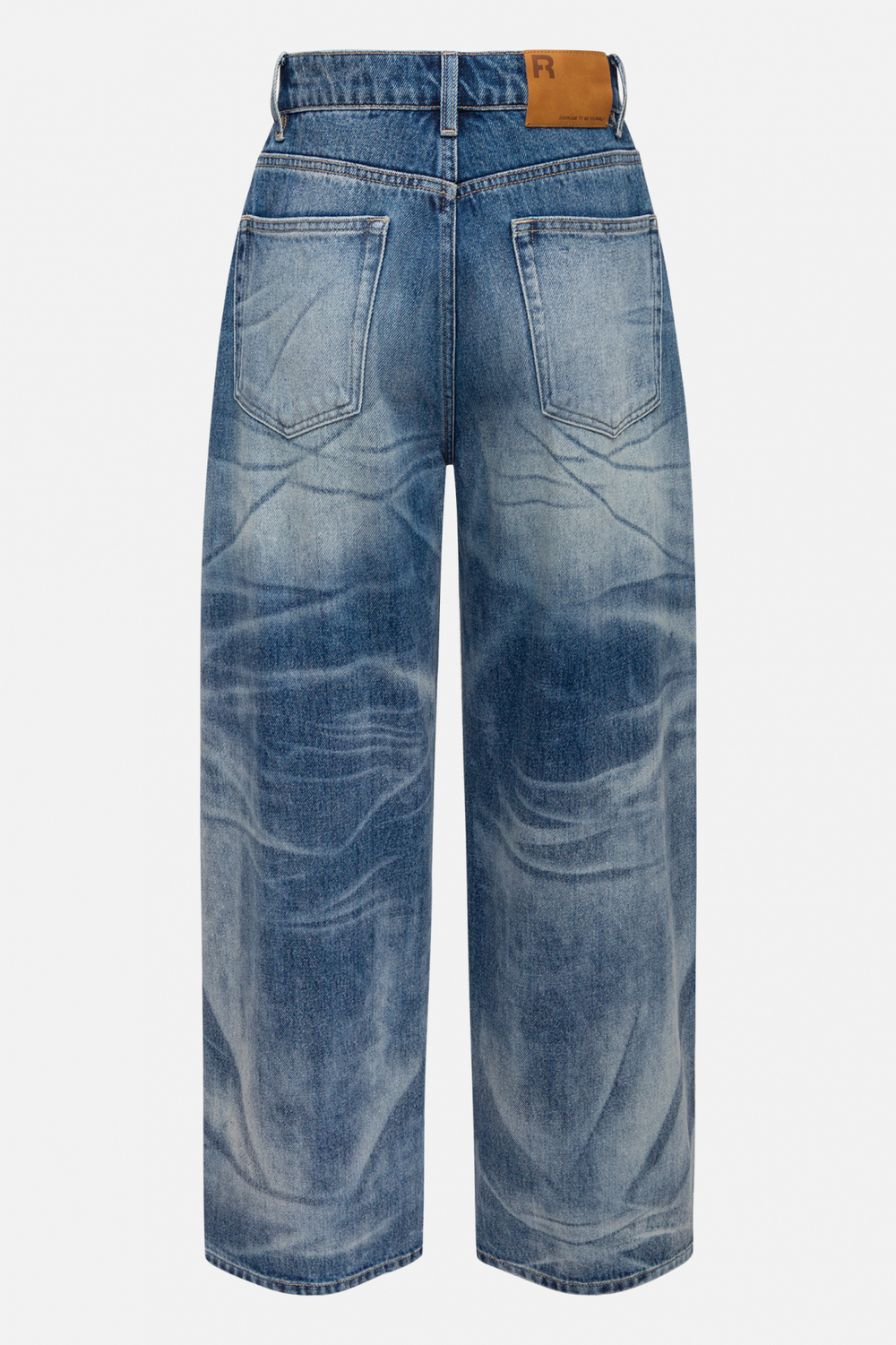 Джинсы acid wash