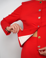 Жакет «Завещание Жаклин» в красном
