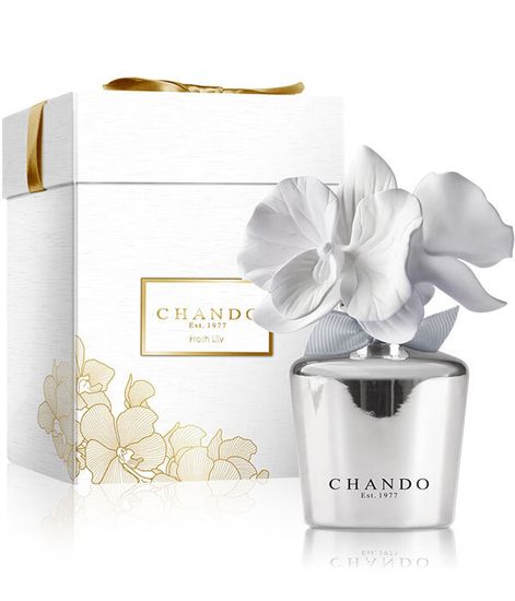 White Lily mini, ароматический диффузор с необычными палочками, Chando