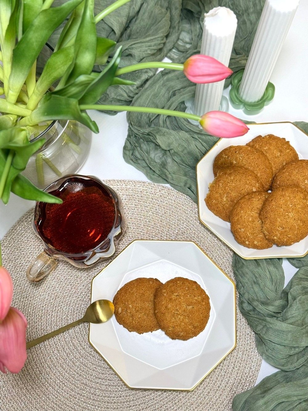 Печенье домашнее овсяное хрустящее со злаками 500гр.