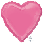 Шар фольгированный Сердце 46 см (Розовый)
