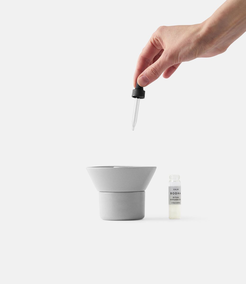 Bodha Ritual Oil Diffuser Cloud Grey — аромалампа для эфирных масел