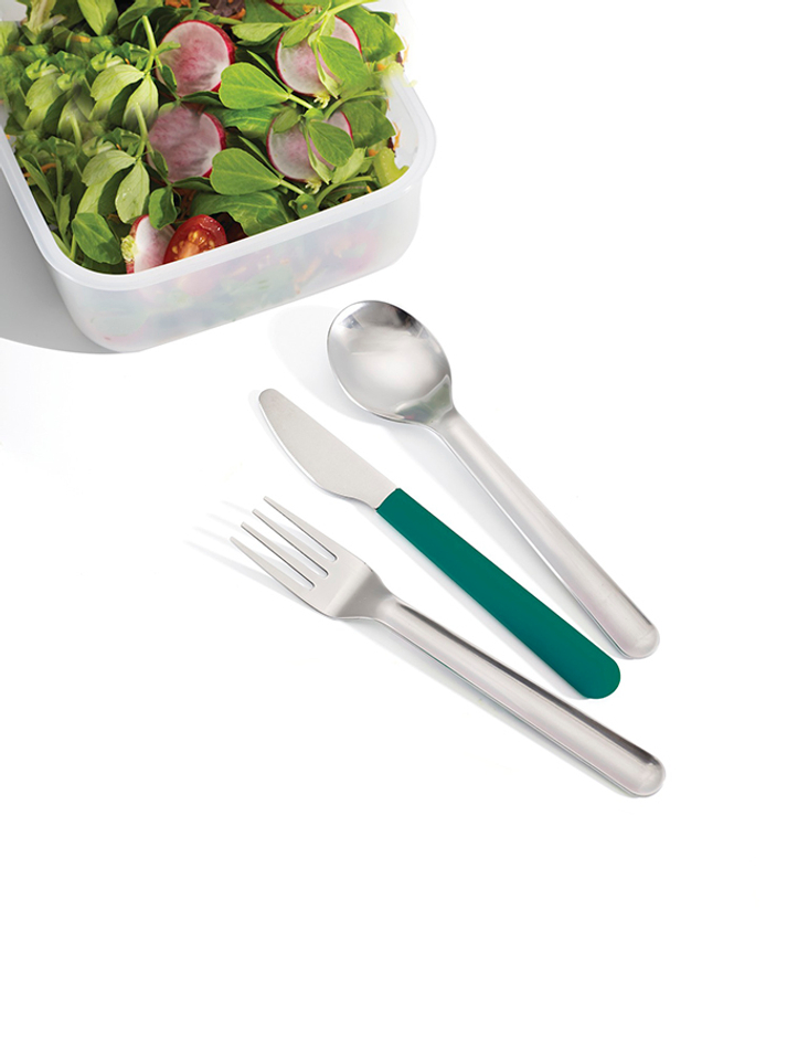Набор столовых приборов GoEat™ Cutlery Set изумрудный, Joseph Joseph