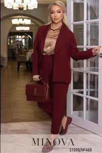 Костюм 460-марсала Minova