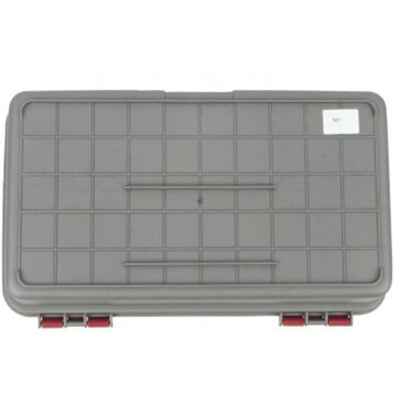 Ящик рыболова Helios двухполочный красный