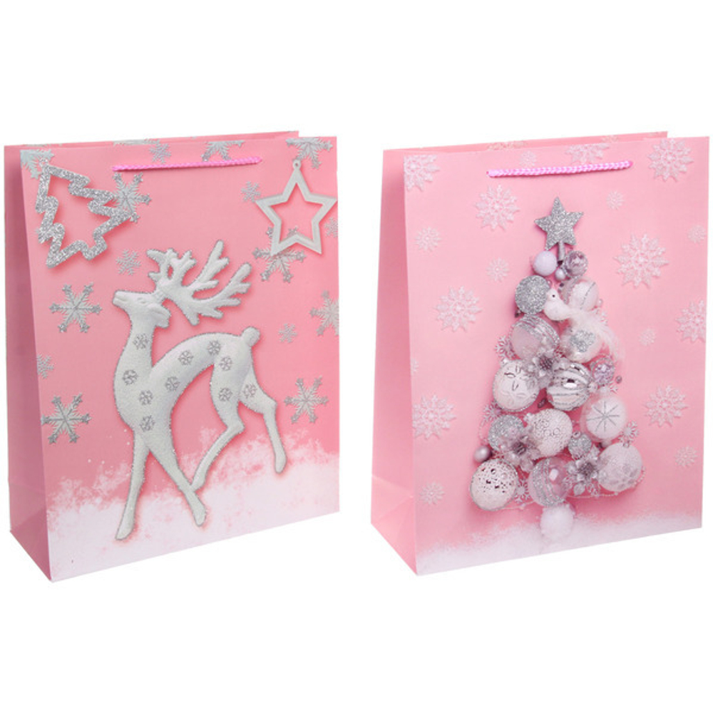 Пакет подарочный «Ванильные искры» 26*32*10 см