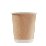 Стакан бумажный двухслойный КРАФТ (250 мл)
