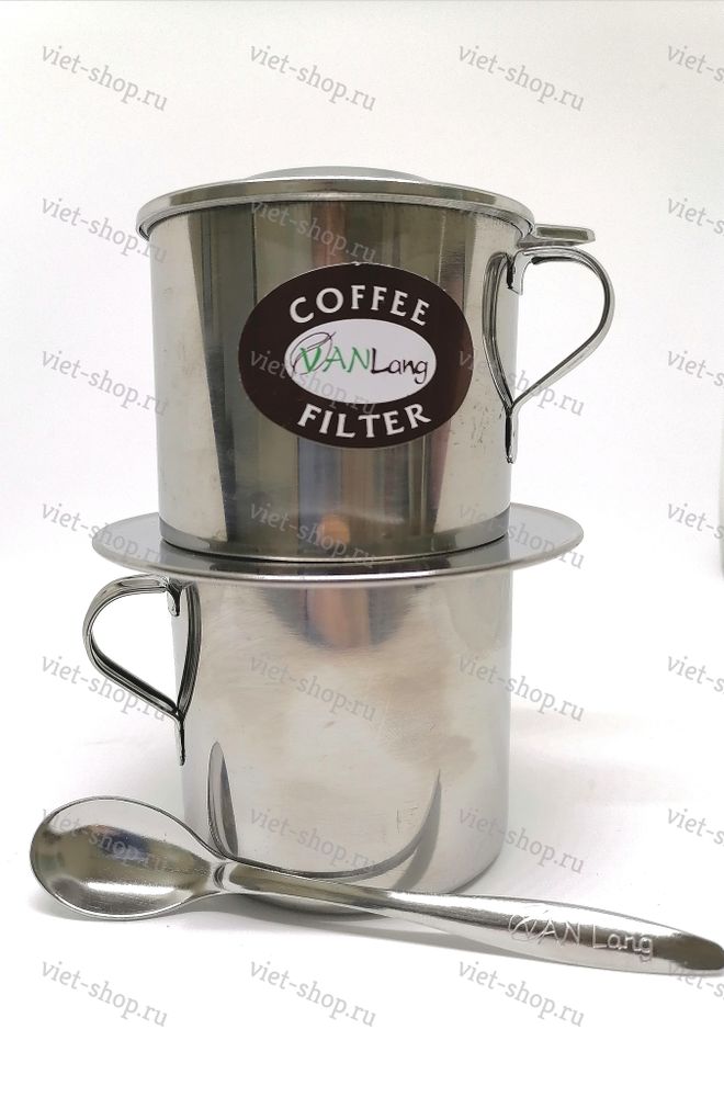 Пресс-фильтр (фин) c чашкой и ложкой для кофе, 120-460 мл