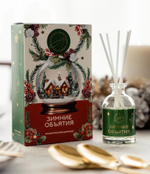 Диффузор-открытка ароматический Зимние объятия 50мл