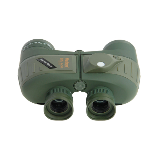 Бинокль Veber Waterproof 7x50 БПс плавающий с компасом
