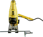 Электролобзик Hanskonner HJS0811LPE, 860 Вт желтый/черный