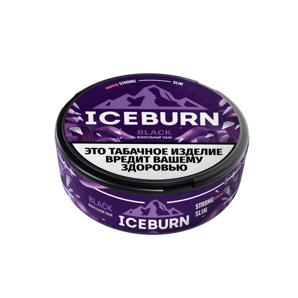 Жевательный табак IceBurn - Black