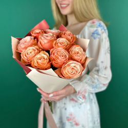 Bouquet of 11 Ecuadorian roses Kahala