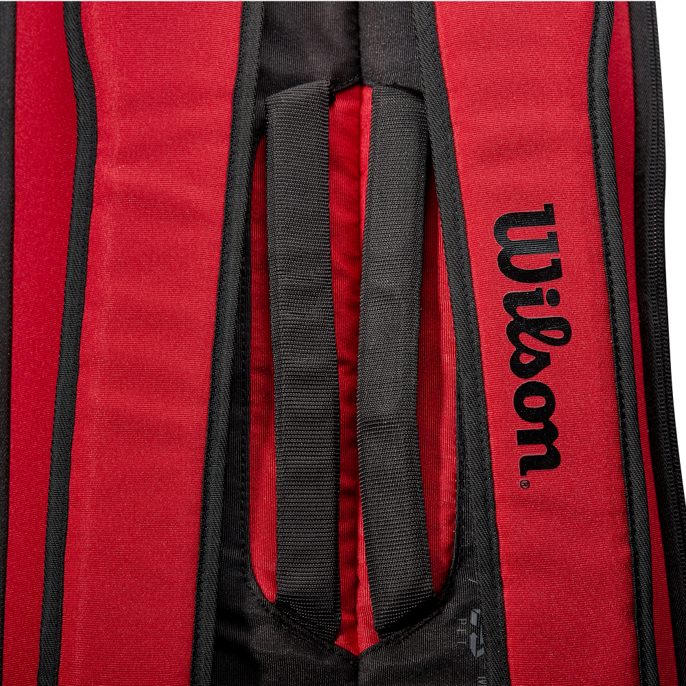 Теннисная сумка Wilson Super Tour 6 PK Clash V2.0 - Red