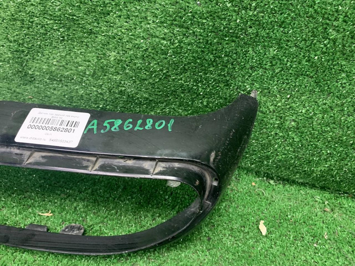 Юбка заднего бампера Mercedes S W222 (2017-2020)