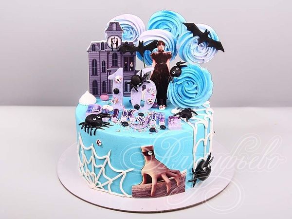 Торт Венсдей на 16 лет 08043423