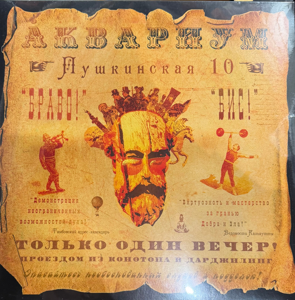 Виниловая пластинка Аквариум ‎– Пушкинская 10 LP