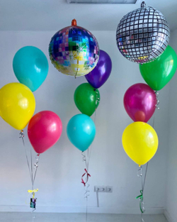 Воздушные шары в стиле ДИСКО (DISCO) №2706)