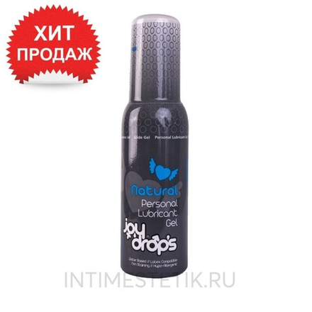 Лубрикант JoyDrops Naturel нейтральный, 100 мл.
