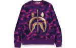 A Bathing Ape Color Camo Shark Crewneck Ss24