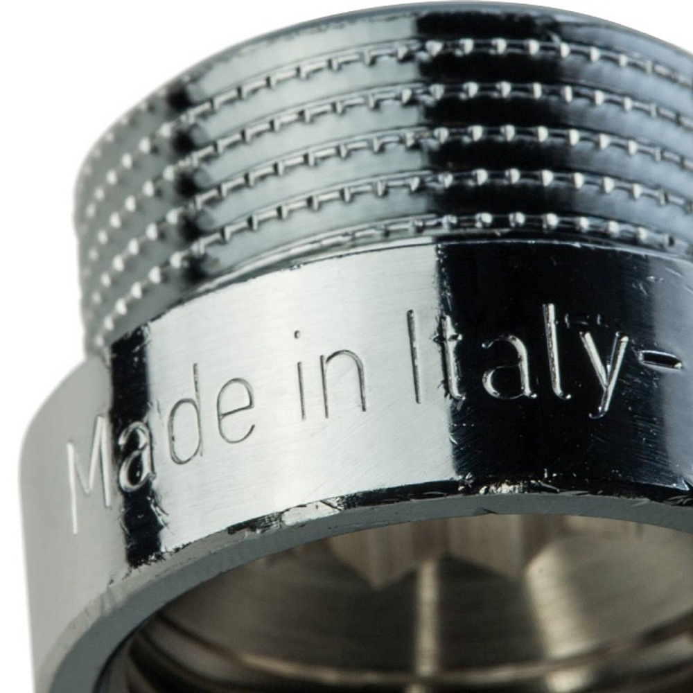 Удлинитель резьбовой STOUT SFT 0002 - 3/4" длина 10 мм (ВР/НР, латунь хромированная)