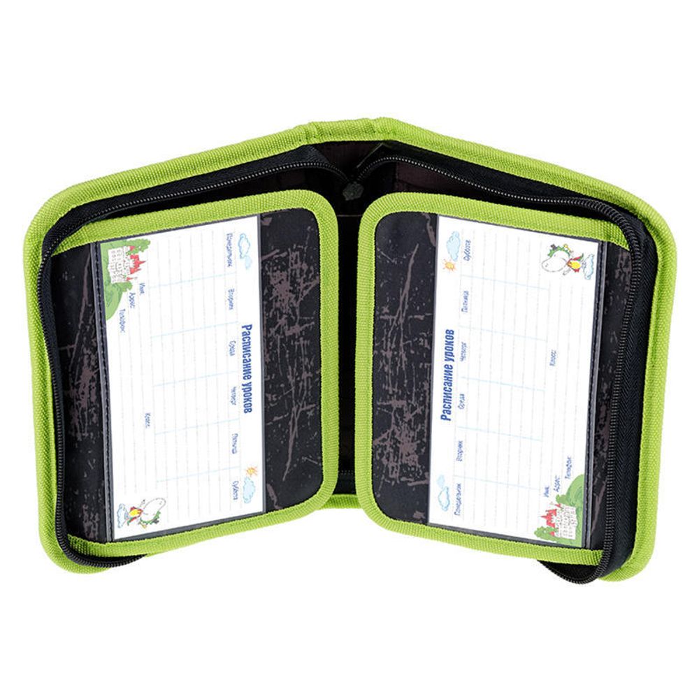 Пенал 1 отделение 200*140*40 Berlingo Your way, 2 откидных планки, полиэстер