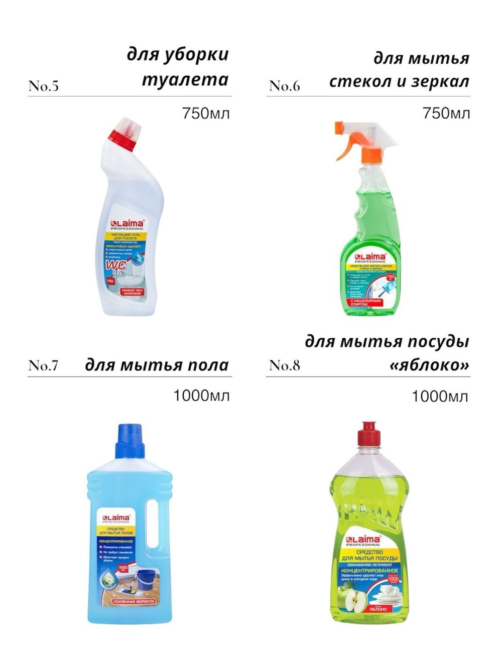 Набор для уборки дома, "ПРОФЕССИОНАЛ", КОМПЛЕКТ 8 предметов