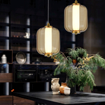 SL1193.303.01 Подвес ST-Luce Латунь/Янтарный LED 1*11W 3000K
