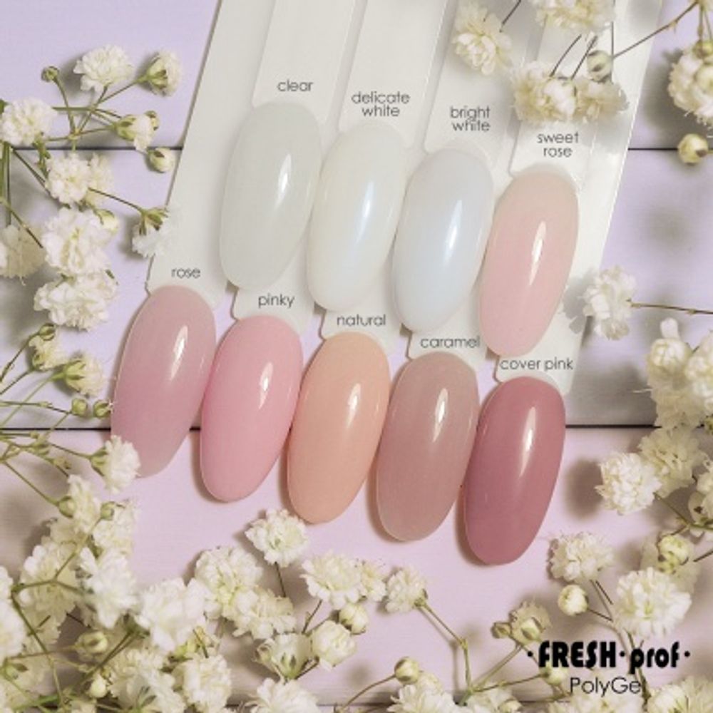 Камуфлирующ PolyGel  Fresh Prof в тубе 15g №06 Pinky