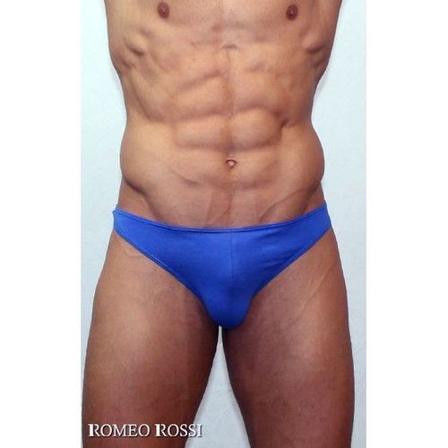 Мужские трусы стринги синие Romeo Rossi Dream String RR1005-9