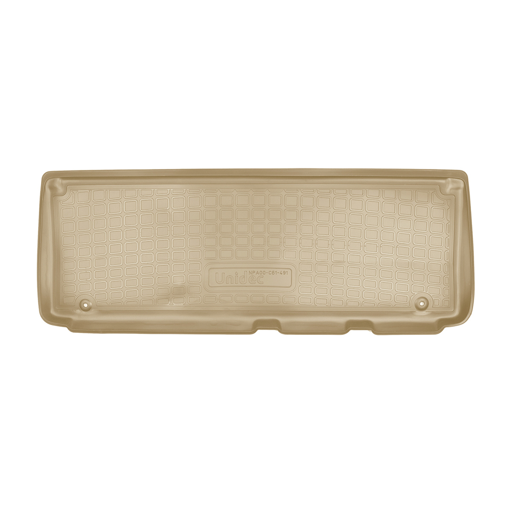 Ковры в салон Norplast/Unidec для Nissan Patrol (2010-), Бежевый, 3 ряд, арт.NPA00-C61-491-B