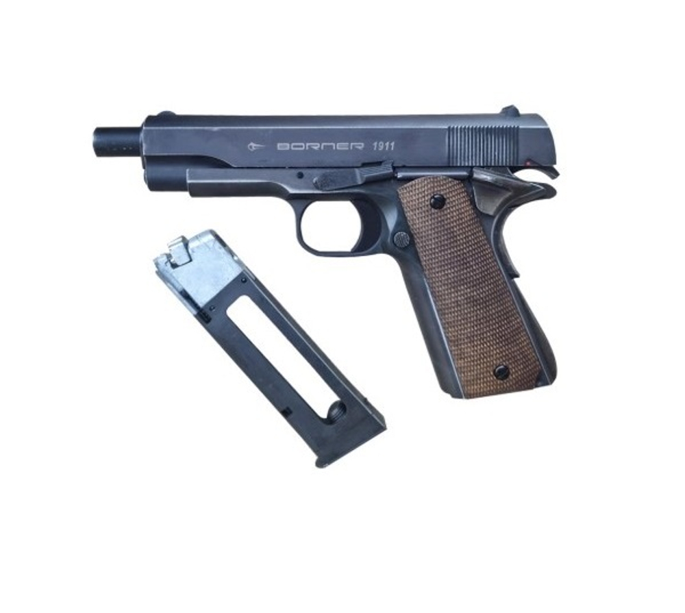 Пистолет пневматический Borner 1911 Blowback