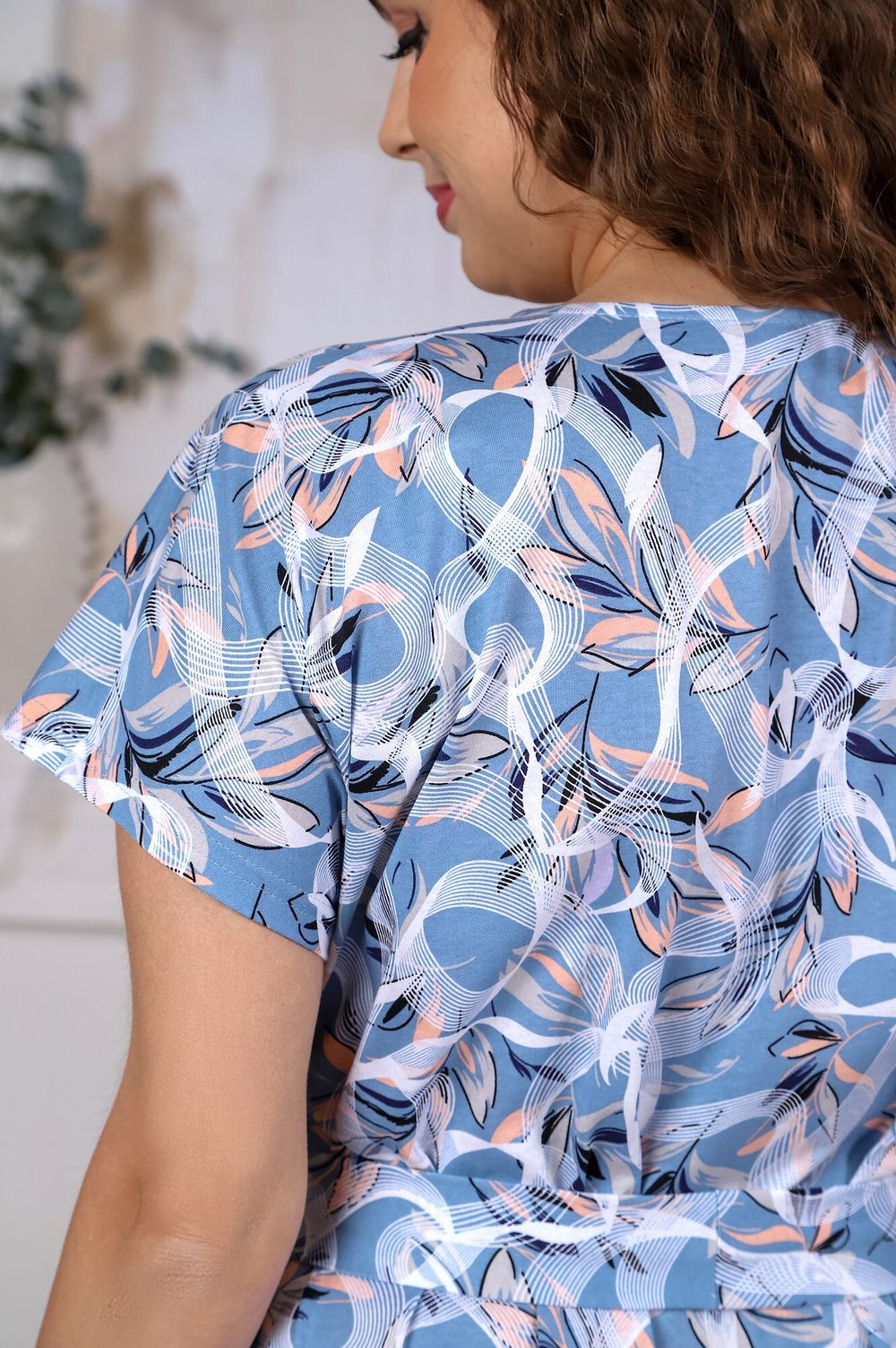 Халат Ванесса-1 Виотекс СЕРО-ГОЛУБОЙ