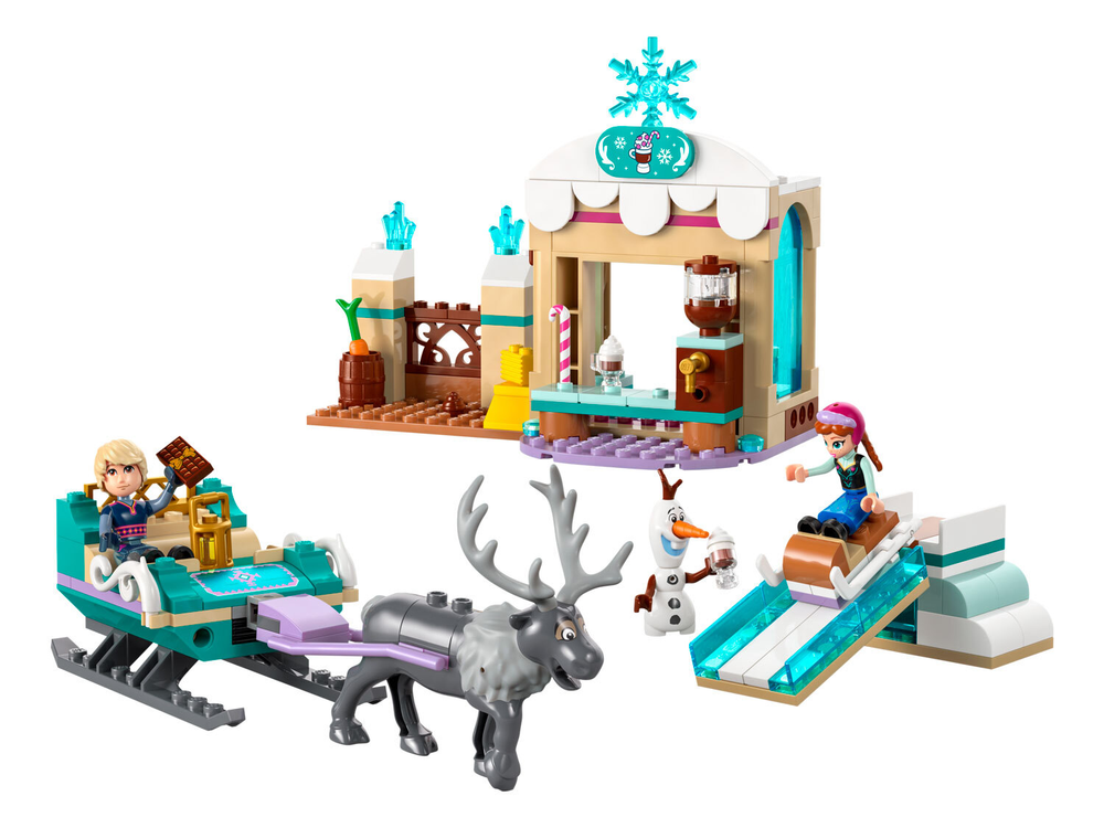 LEGO Disney 43256 «Приключение Анны на санях» — мир Холодного сердца