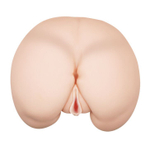 Вагина и попка c вибрацией (Цвет: телесный)