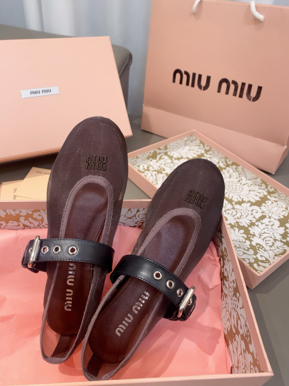 Miu Miu Ballerinas (3 colors)