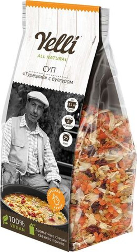 Суп Турецкий с булгуром Yelli 250 гр