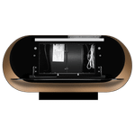 Кухонная вытяжка MAUNFELD GUNA 60 чёрный антрацит с золотом