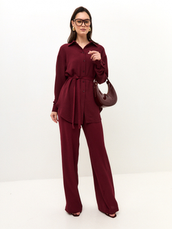 Бордовые брюки Сингапур