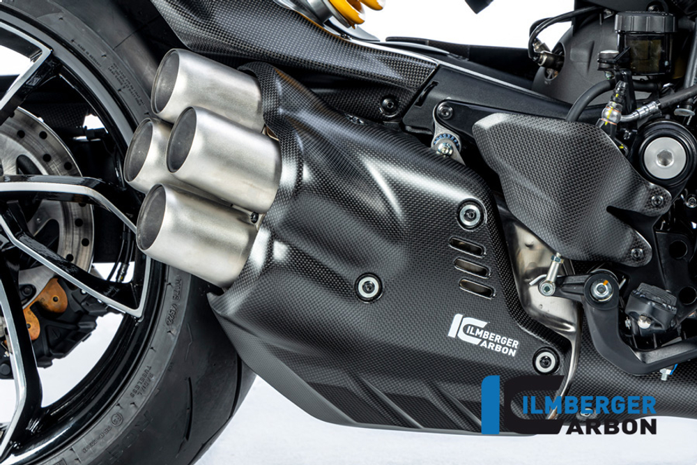 AHS.106.DI23M.K ILMBERGER CARBON EXHAUST COVER (DVL V4)